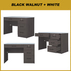 Paxx Study Computer Office Table with Drawer w/ Lock in 4 Colours