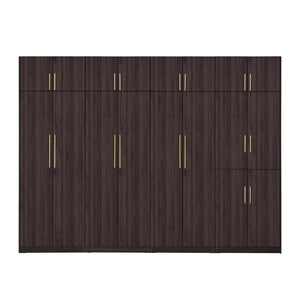 Islah Series Customizable Modular Wardrobe With Top 2-Door up to 8-Door in 6 Colours