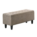 Mamba in Brown Storage Bench Chair/ Sofa Sectional/ Heavy Duty Bench Chairs