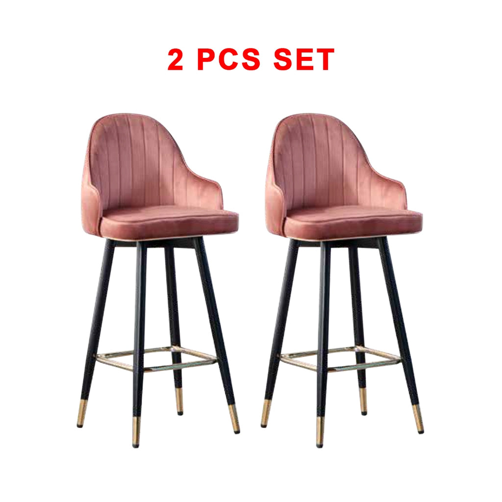 Hendrix Series 3 High Island Chair Bar Stool Chair Steel Legs