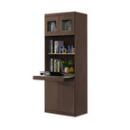 Athena 3 Bookshelf With Glass Doors in 3 Colours