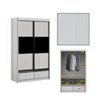 Lexi Series 1 2-Door Sliding Door Wardrobe