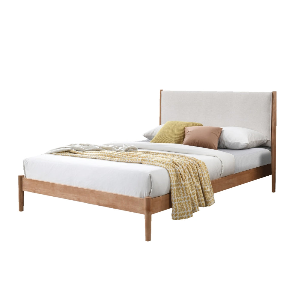 Hester Series Queen/King Wooden Bed Frame Japanese Style Nordic Design in 3 Models