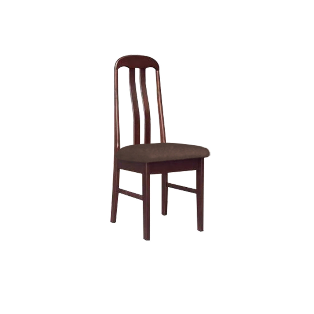 Aisha Dining Chair Collection Solid Wood with Marble or Cushioned Seat in Walnut/Cherry