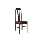 Aisha Dining Chair Collection Solid Wood with Marble or Cushioned Seat in Walnut/Cherry