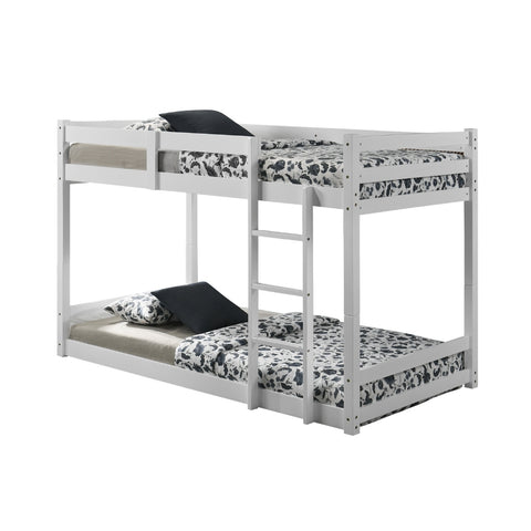 Image of Stella Series 3 Solid Rubber Wood Bunk Bed in Single Size