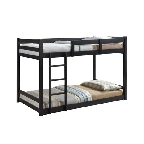 Image of Stella Series 3 Solid Rubber Wood Bunk Bed in Single Size