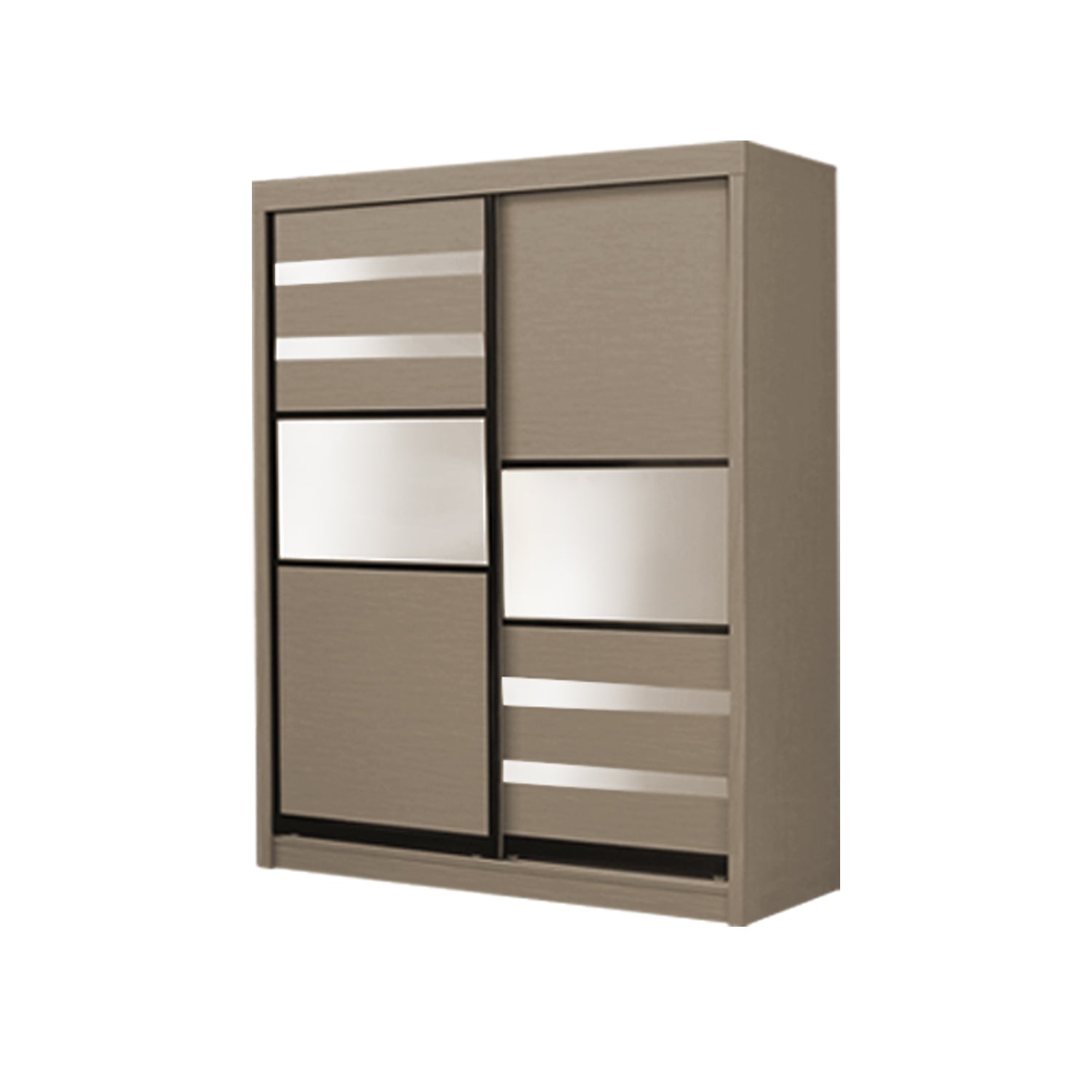 Kenzo 5FT Sliding Door Wardrobe - Model C