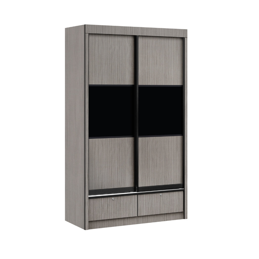 Frankfurt Series 4FT 2-Door Sliding Door Wardrobe in 50 Models Available