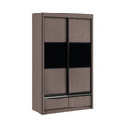 Frankfurt Series 4FT 2-Door Sliding Door Wardrobe in 50 Models Available