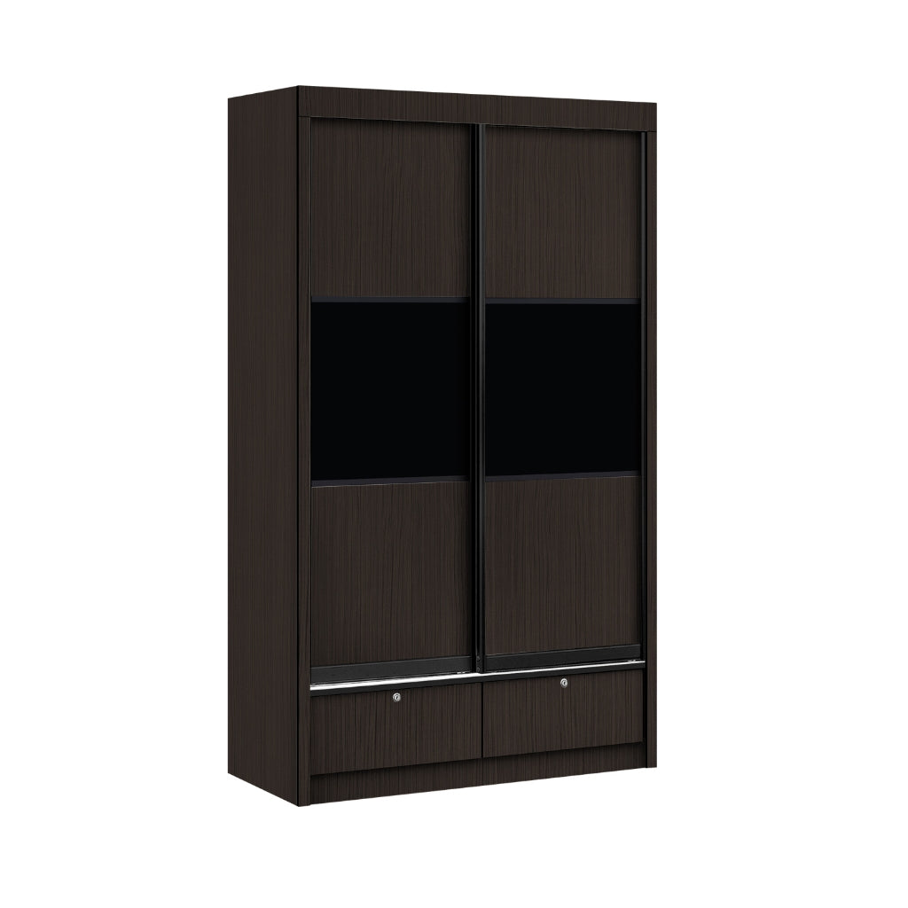 Frankfurt Series 4FT 2-Door Sliding Door Wardrobe in 50 Models Available
