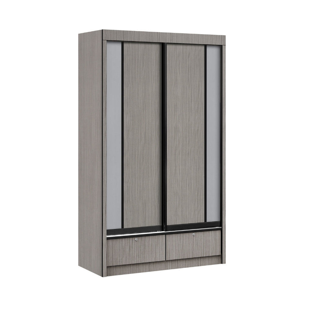 Frankfurt Series 4FT 2-Door Sliding Door Wardrobe in 50 Models Available