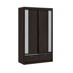 Frankfurt Series 4FT 2-Door Sliding Door Wardrobe in 50 Models Available