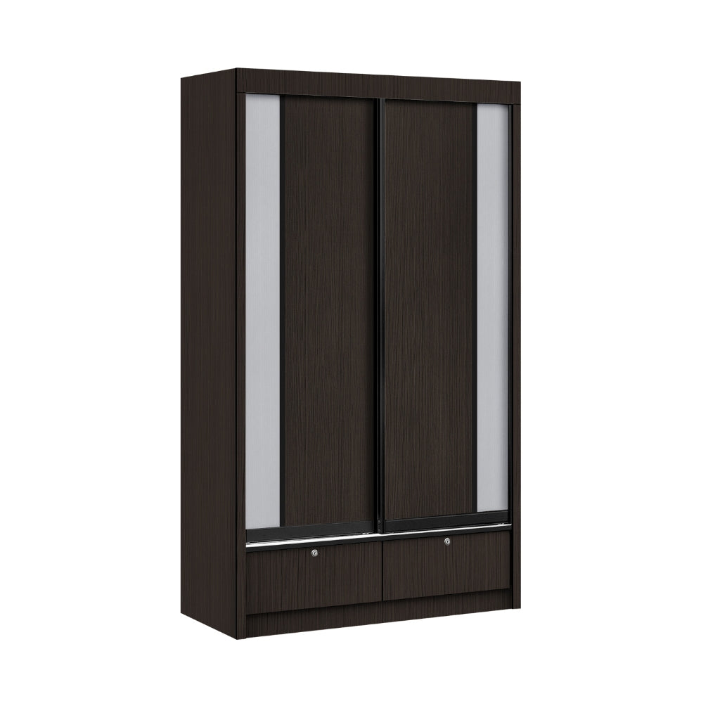 Frankfurt Series 4FT 2-Door Sliding Door Wardrobe in 50 Models Available