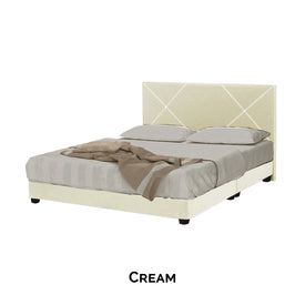 Sabrina Bed Frame + 6 inch HD Foam Mattress In Single, Super Single, Queen, and King Size