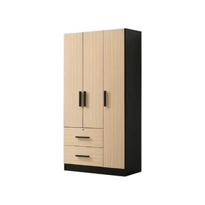 Percie 3-Door 2-Drawers Wardrobe Series 3