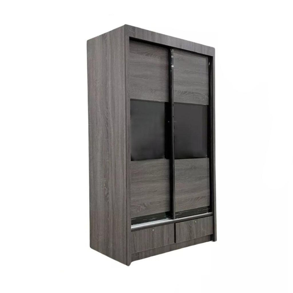 Lindy Series3 4 Feet Solid Sliding Door Wardrobe