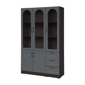 Judy Series Open Shelves Display Cabinet Bookshelf Storage in 3 Colours