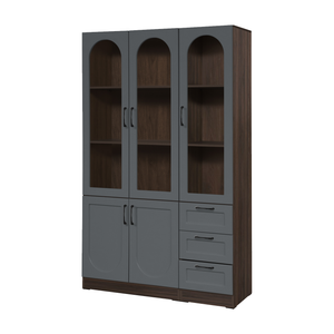 Judy Series Open Shelves Display Cabinet Bookshelf Storage in 3 Colours