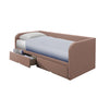 Korro Series Model C Daybed with Drawers - Pet-Friendly Option with Mattress - 56 Colours