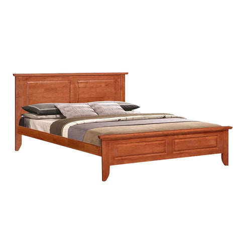 Image of Rhina Solid Rubberwood Bed Frame w/ Underbed Space - All Size With Mattress Option