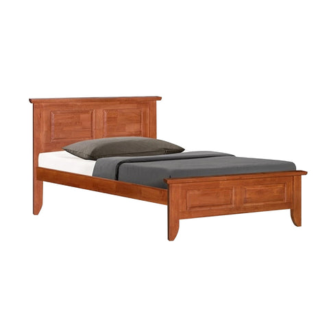 Image of Rhina Solid Rubberwood Bed Frame w/ Underbed Space - All Size With Mattress Option