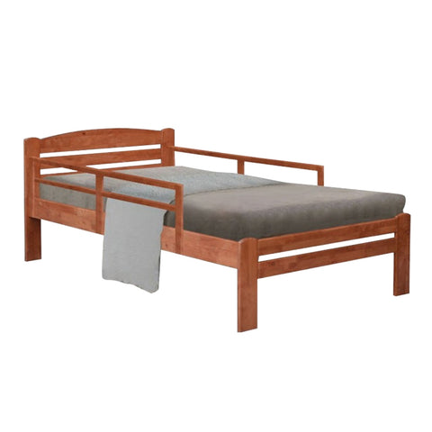 Image of Nifton Single, Super Single Bed Frame Side Rail Child/Elderly Bed w/ Mattress Option