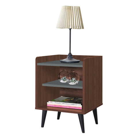 Image of Arius Bedside Table Side Table in Fully Laminated Finish in 6 Colours