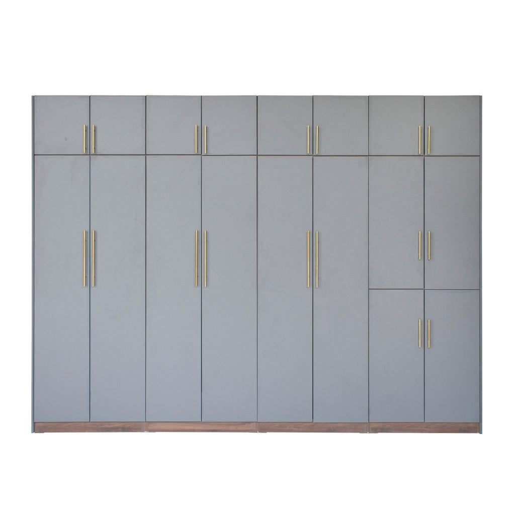 Islah Series Customizable Modular Wardrobe With Top 2-Door up to 8-Door in 6 Colours