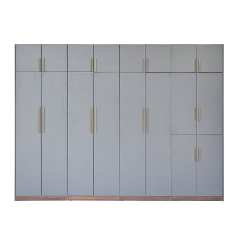 Image of Islah Series Customizable Modular Wardrobe With Top 2-Door up to 8-Door in 6 Colours