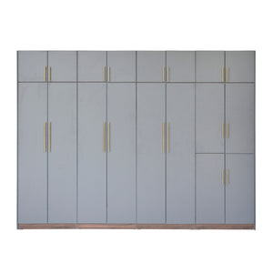 Islah Series Customizable Modular Wardrobe With Top 2-Door up to 8-Door in 6 Colours