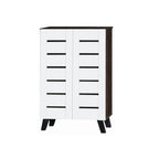 LUNA CARB-P2 Certified 2 Doors Shoe Cabinet with Air Ventilation Shoe Rack in 2 Colours