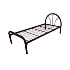 Frana Series 4 Single Metal Bed Frame in Black Colour w/ Optional Mattress Add On