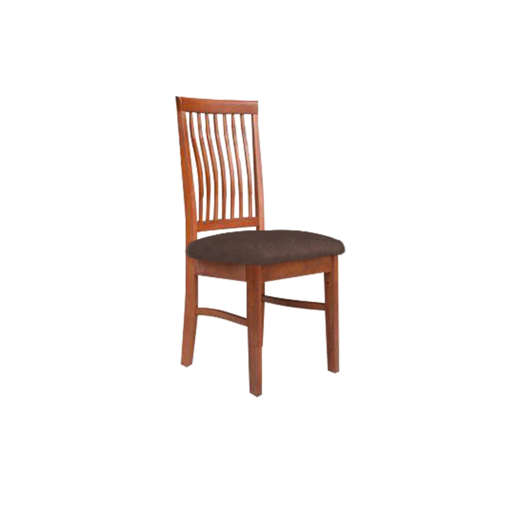 Aisha Dining Chair Collection Solid Wood with Marble or Cushioned Seat in Walnut/Cherry