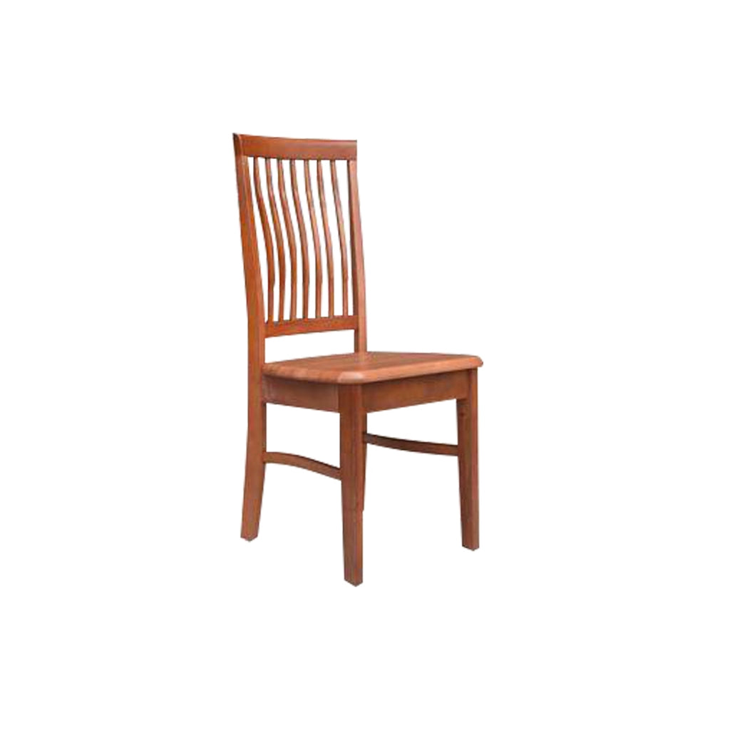 Aisha Dining Chair Collection Solid Wood with Marble or Cushioned Seat in Walnut/Cherry