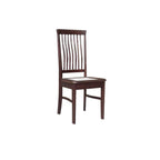 Aisha Dining Chair Collection Solid Wood with Marble or Cushioned Seat in Walnut/Cherry