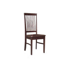 Aisha Dining Chair Collection Solid Wood with Marble or Cushioned Seat in Walnut/Cherry
