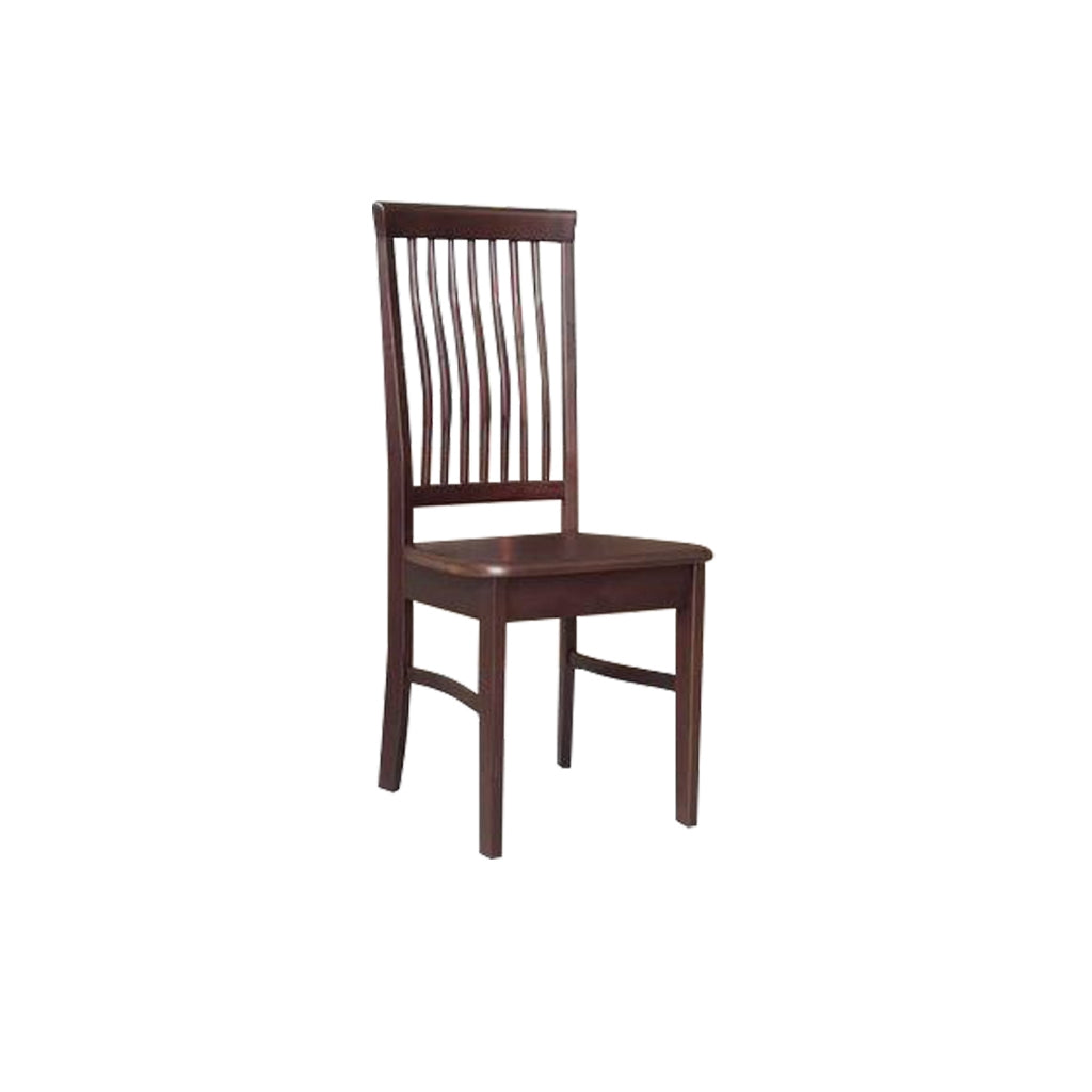Aisha Dining Chair Collection Solid Wood with Marble or Cushioned Seat in Walnut/Cherry