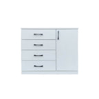Hersh Premium Chest of Drawers Collection CARB-P2 Certified Board Full Laminated Back Panel in 6 Colours