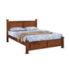 Premium Carlie Series 4 Queen Wooden Bedframe Solid Wood With Plywood Base - w/ Mattress Option