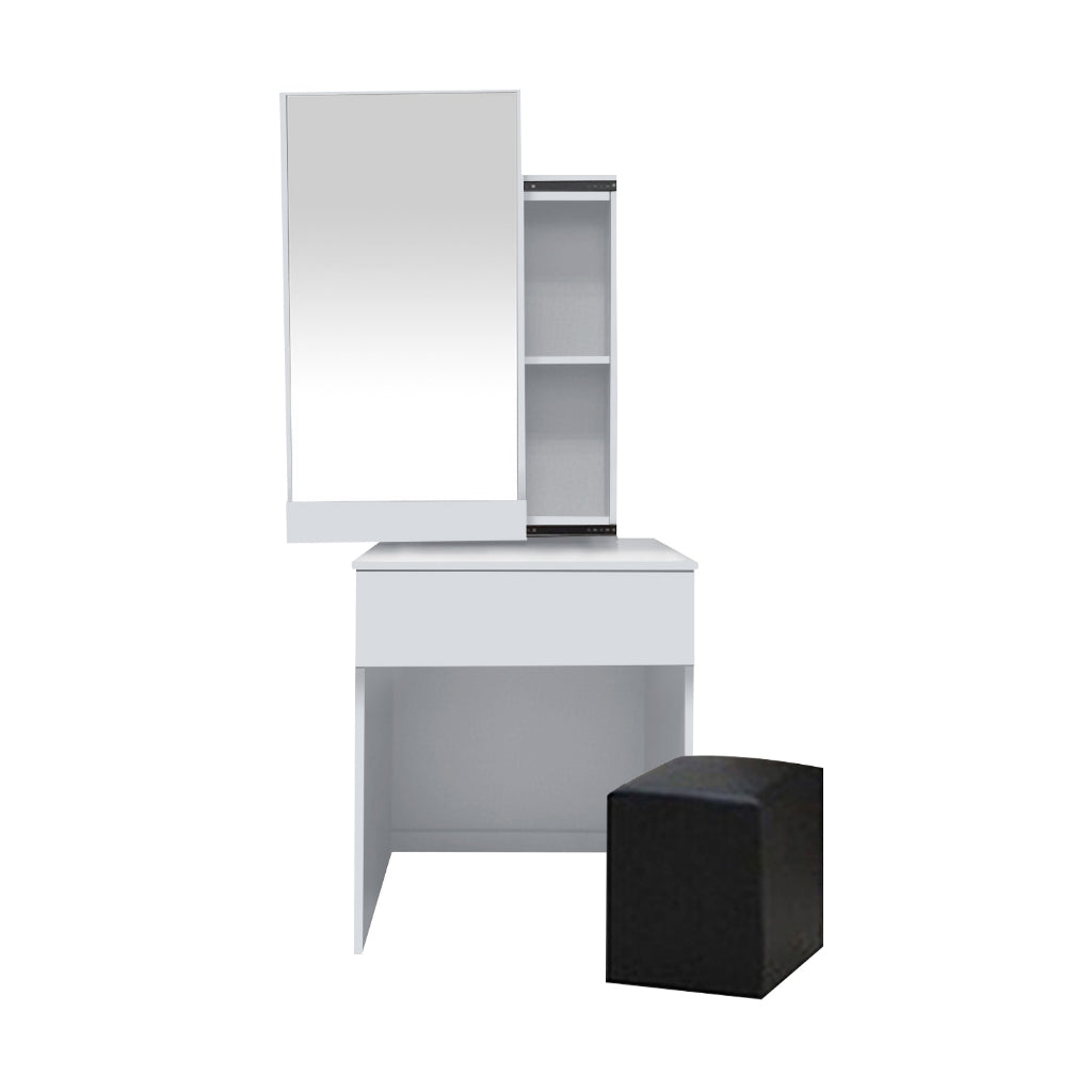 Ritch CARB-P2 Certified Board Dressing Table With Free Stool Gliding Drawer In 6 Colours