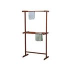 Siera Clothing Towel Rack Metal/Wood Material in 6 Models Available