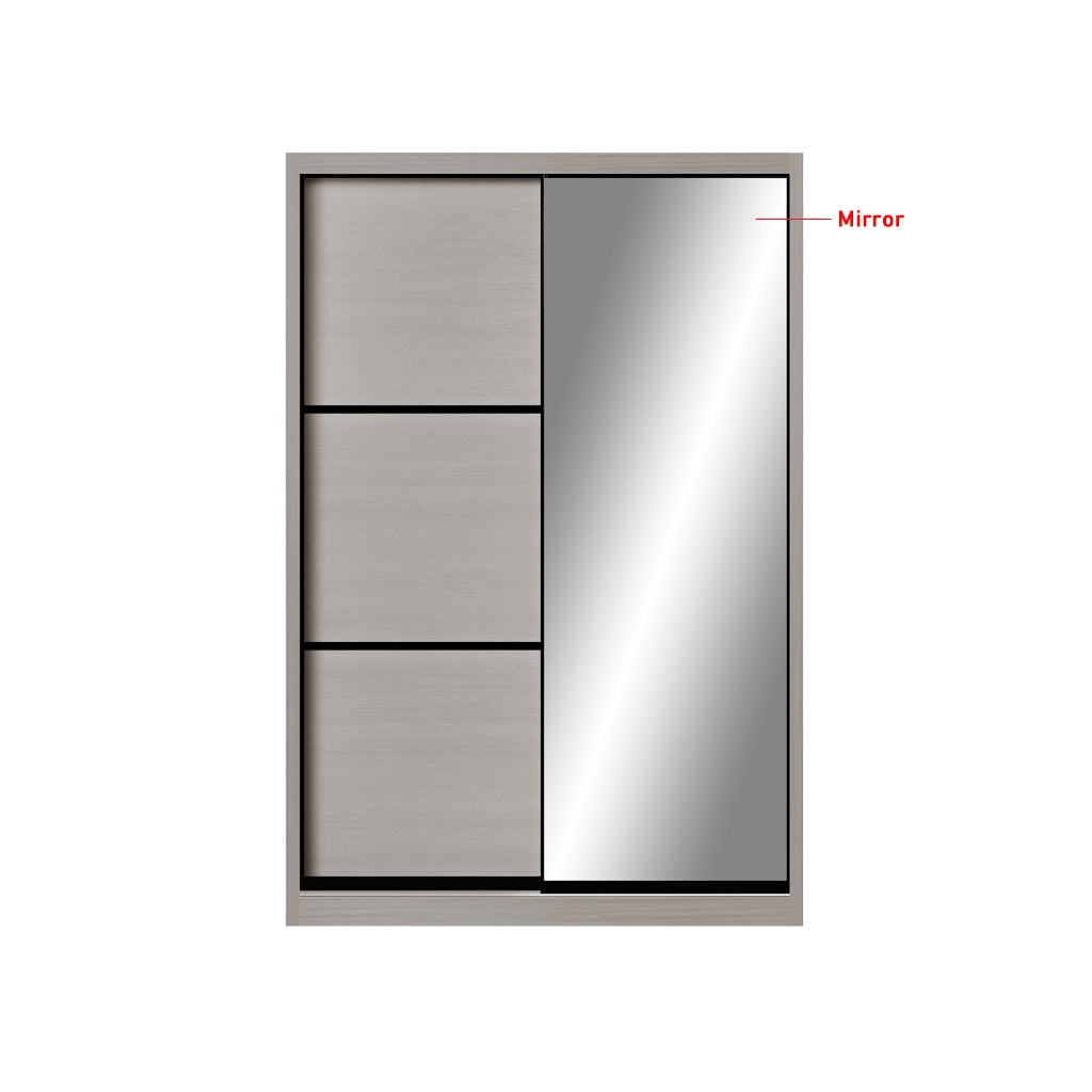 Frankfurt Series 4FT 2-Door Sliding Door Wardrobe in 50 Models Available