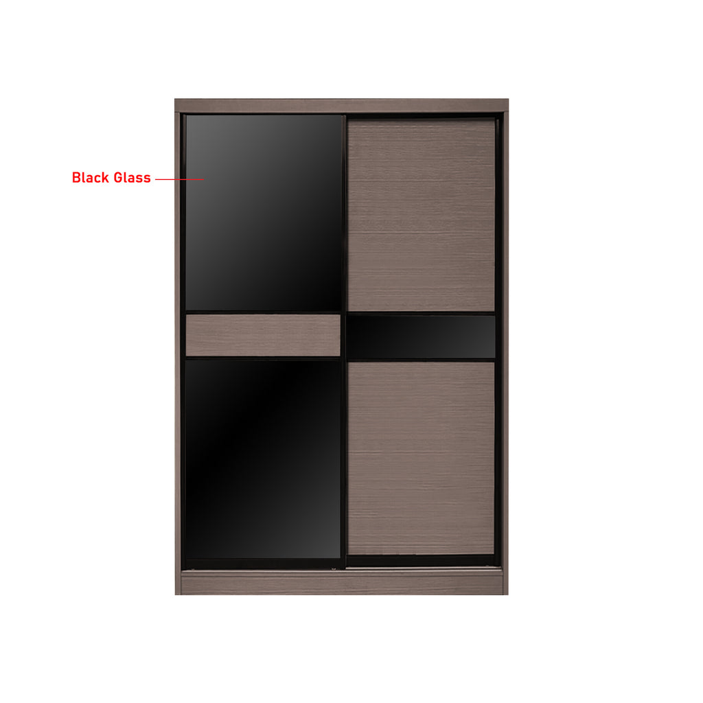 Frankfurt Series 4FT 2-Door Sliding Door Wardrobe in 50 Models Available