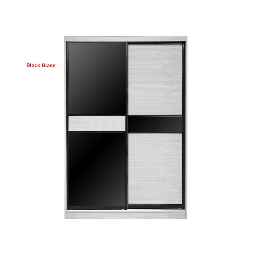 Frankfurt Series 4FT 2-Door Sliding Door Wardrobe in 50 Models Available