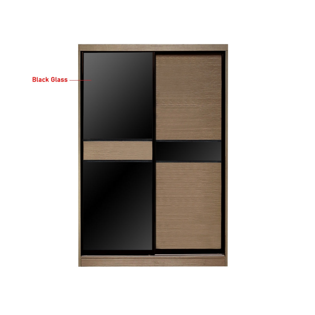 Frankfurt Series 4FT 2-Door Sliding Door Wardrobe in 50 Models Available