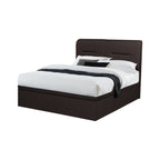 Santos Queen Storage Bed Frame Fabric/Faux Leather with Mattress Package