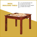 Mesa Solid Wood High Quality Wooden Mahjong Table With Wooden Drawers