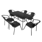Chane Outdoor Table with Chair Sets Garden or Balcony Coffee or Tea Table Area