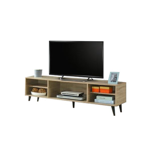 Duisburg Series 12 Wood TV Console Cabinet In Natural Colour